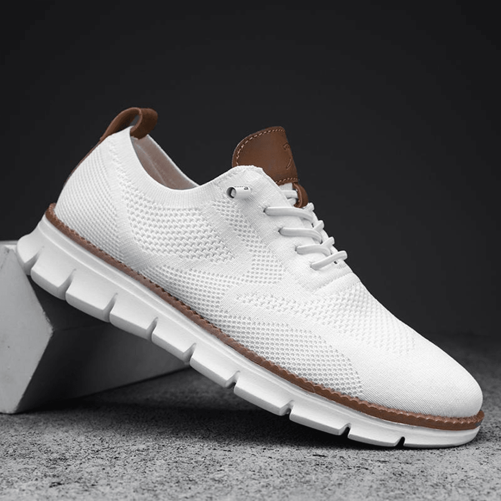 Ultracomfortabele Ademende Herenschoenen met Memory Foam