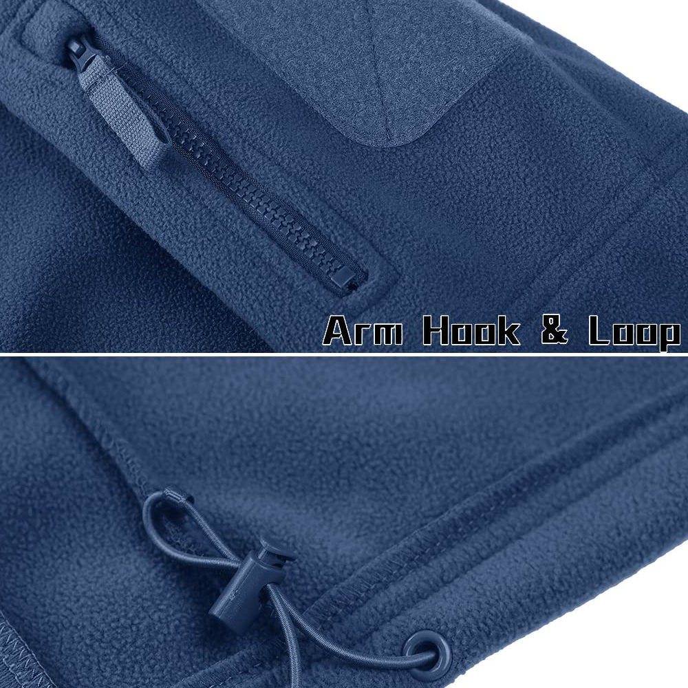 Fleecejacke voor Mannen - Winddicht en Warm voor Buitenactiviteiten-mezamstore.nl