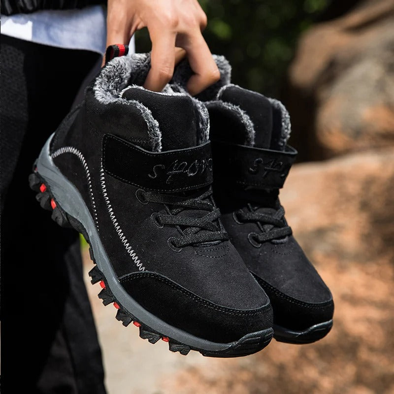 Wasserdichte Winterstiefelschoenen voor Heren met Rits-mezamstore.nl