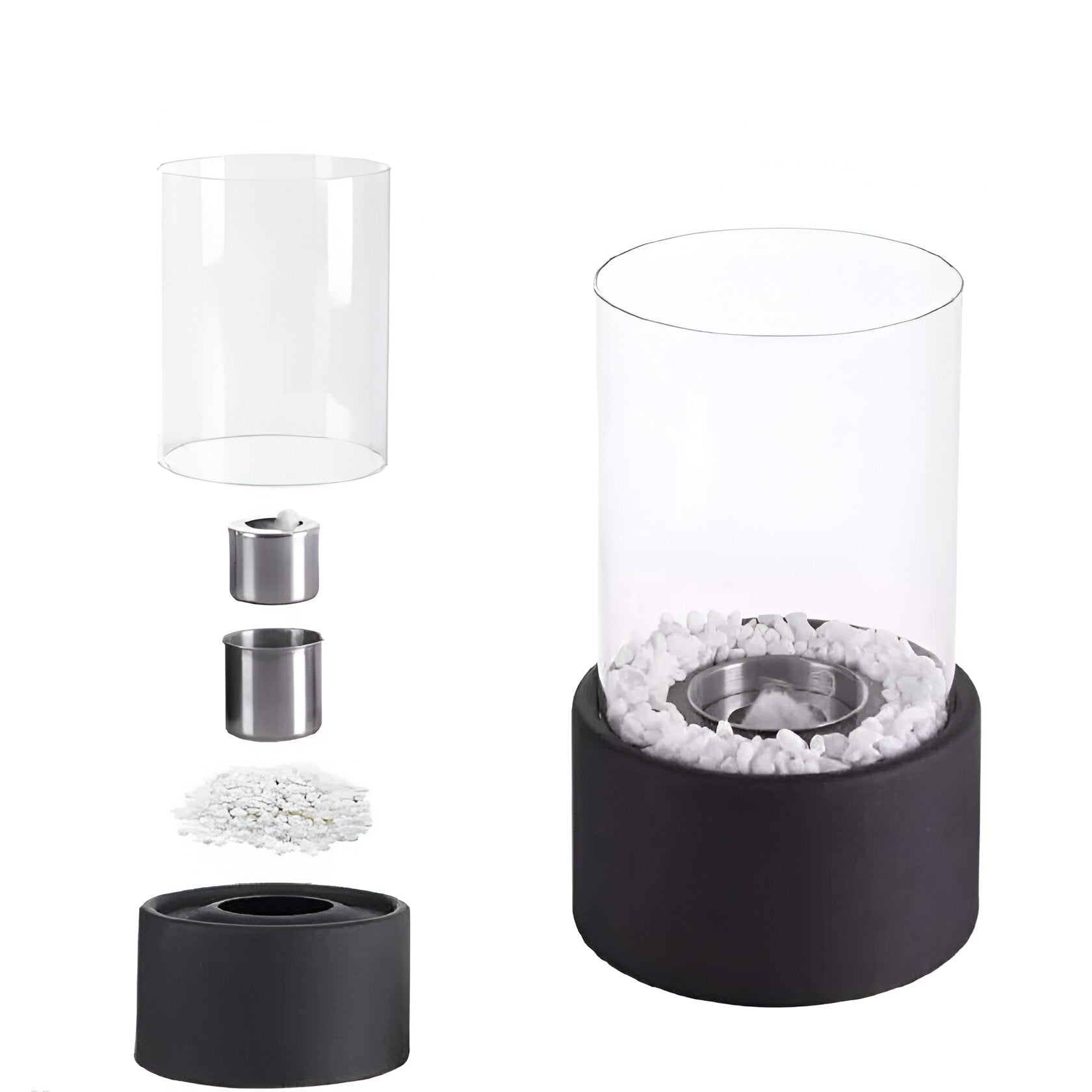 Tafelhaard – Stijlvolle Draagbare Sfeerverwarmer voor Binnen & Buiten