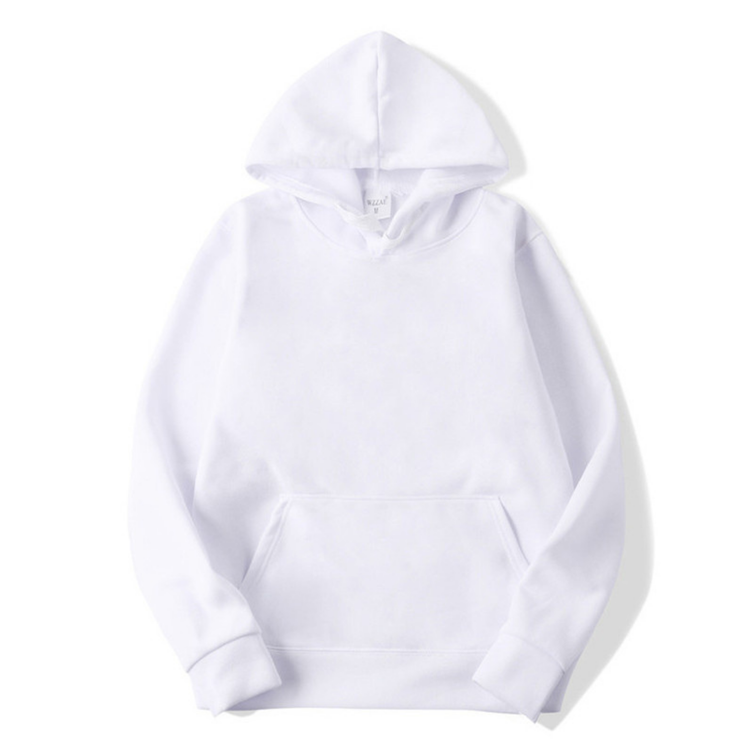 Heren Hoodie Basic met Fleecevoering, Capuchon en Buidelzak - 11 Kleuren