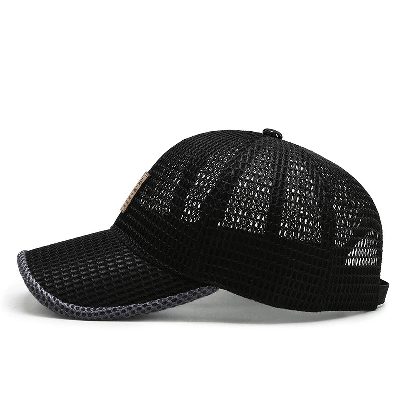 Ademende Zomerpet | Verstelbare Snapback voor Outdooractiviteiten