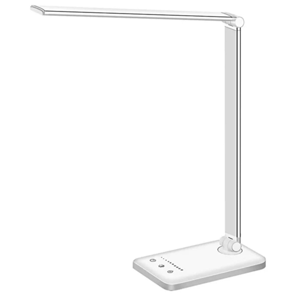 LED Bureaulamp met Draadloze Oplader & Verstelbare Helderheid