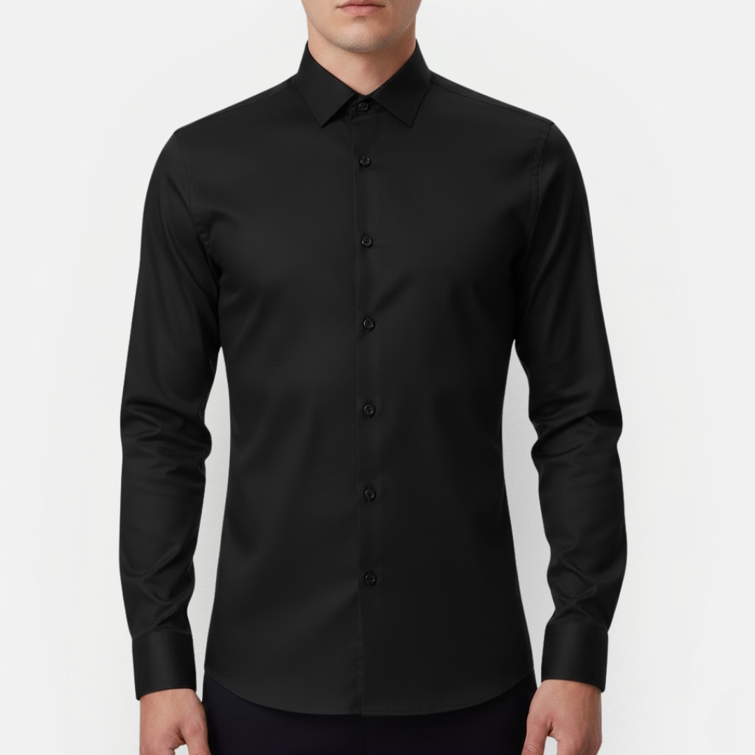 Heren Overhemd Lange Mouw – Kreukvrij & Comfort Fit