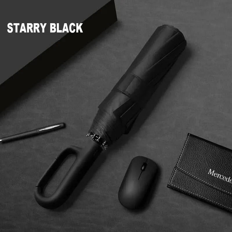 Automatische Opvouwbare Paraplu – Compact & UV-Beschermend Ontwerp