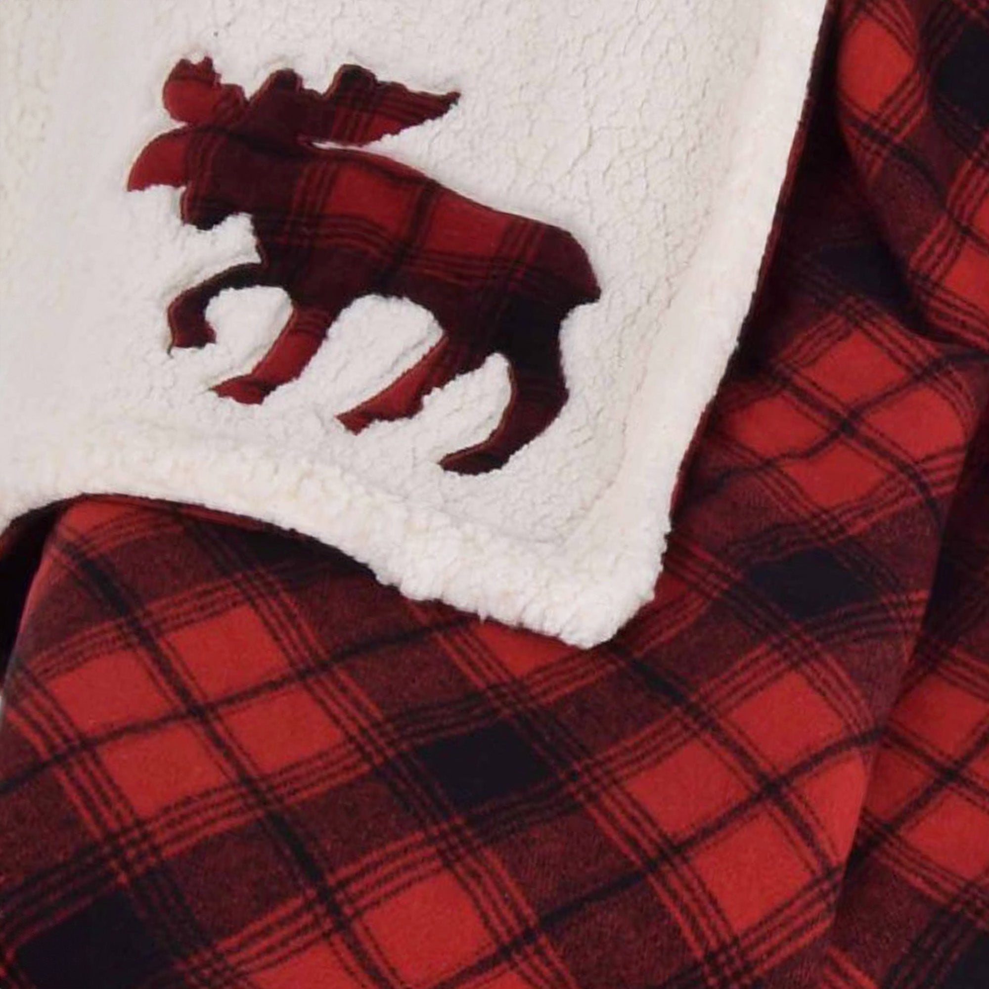 Geruite plaid in rood – Warme en stijlvolle deken voor de winter