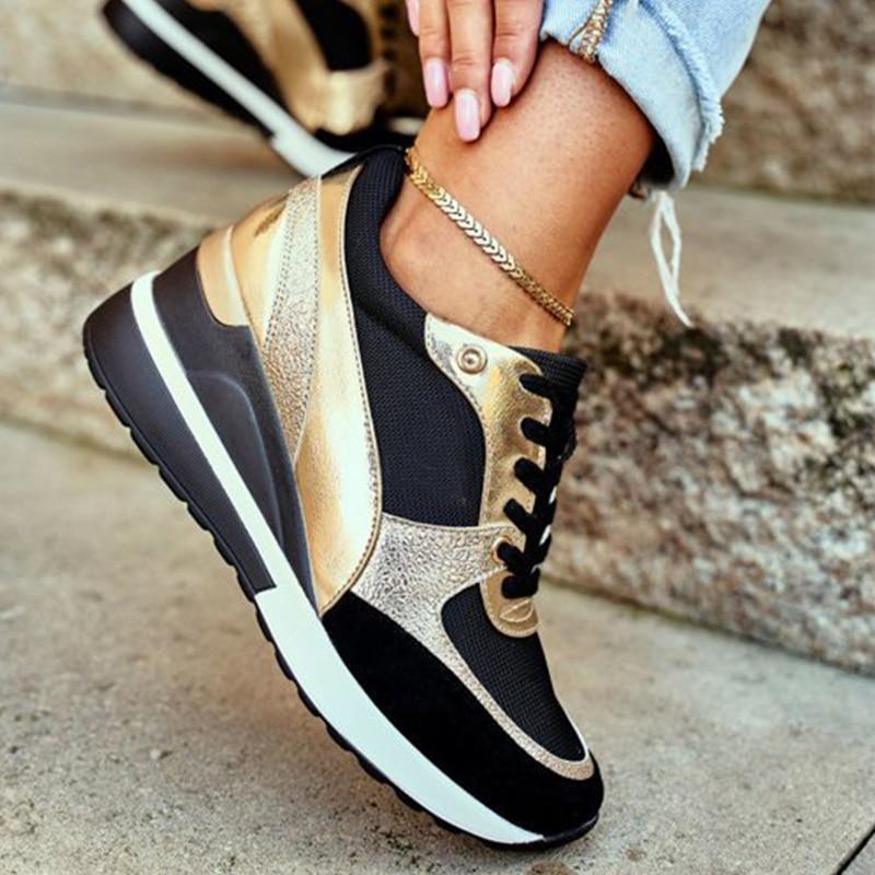 Dames Sneakers | Comfortabele Schoenen met Ergonomisch Voetbed