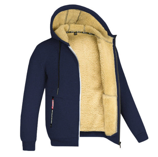 Lammwollen Kapuzenpullover voor heren - Warm en stijlvol-mezamstore.nl