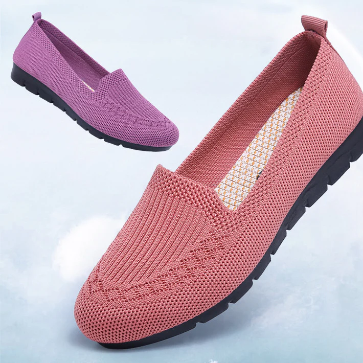 Dames Lichtgewicht Comfort Loafers – Flexibel & Ademend Design