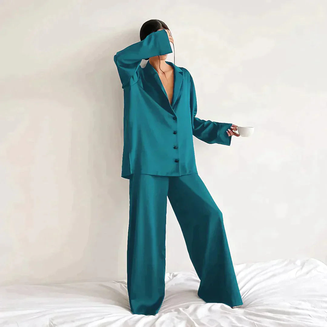 Comfortabele Pyjama Set - Luxe Dames Nachtkleding 2024