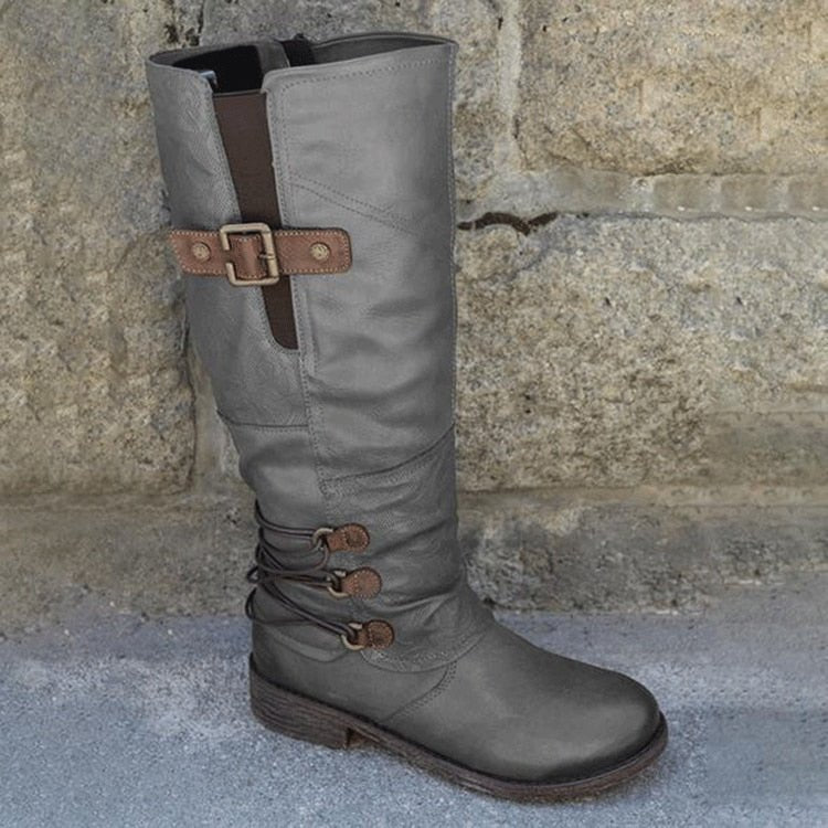 Dames Waterdichte Winterstiefels met Warm Fleecevoering-mezamstore.nl