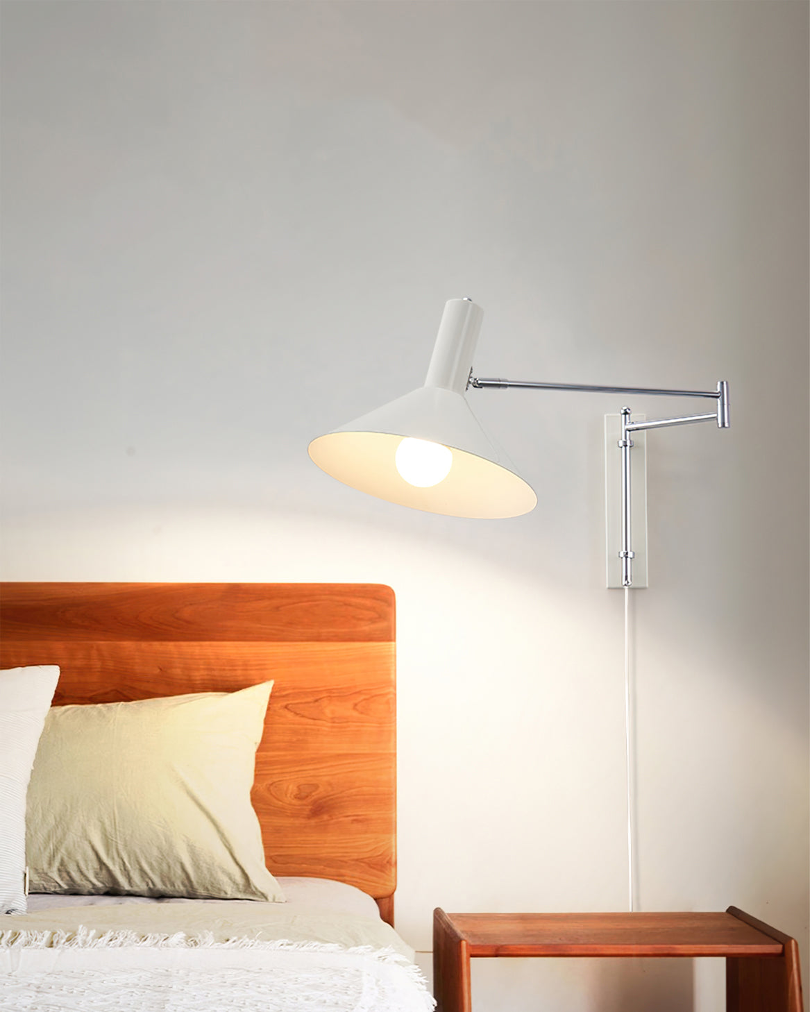 Verstelbare Minimalistische Wandlamp voor Slaapkamer en Woonkamer