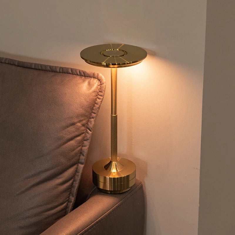 Draadloze Oplaadbare Stijlvolle Touchlamp voor Sfeerverlichting