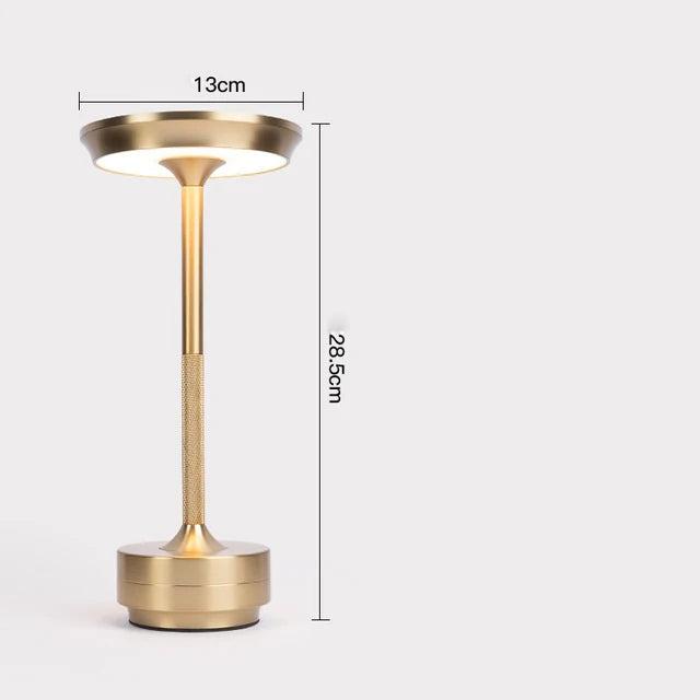 Draadloze Oplaadbare Stijlvolle Touchlamp voor Sfeerverlichting