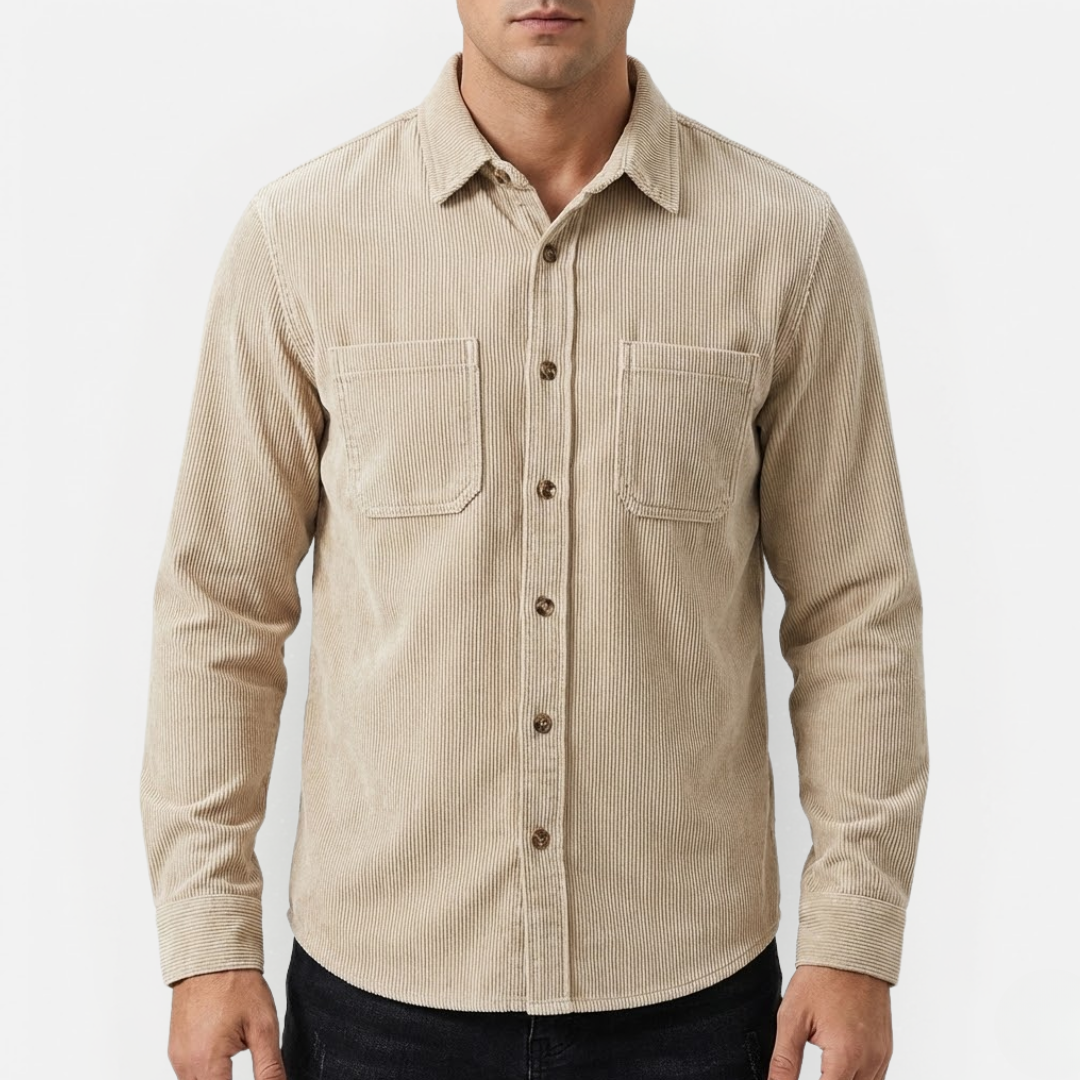 Heren Corduroy Overhemd – Casual & Tijdloos Design