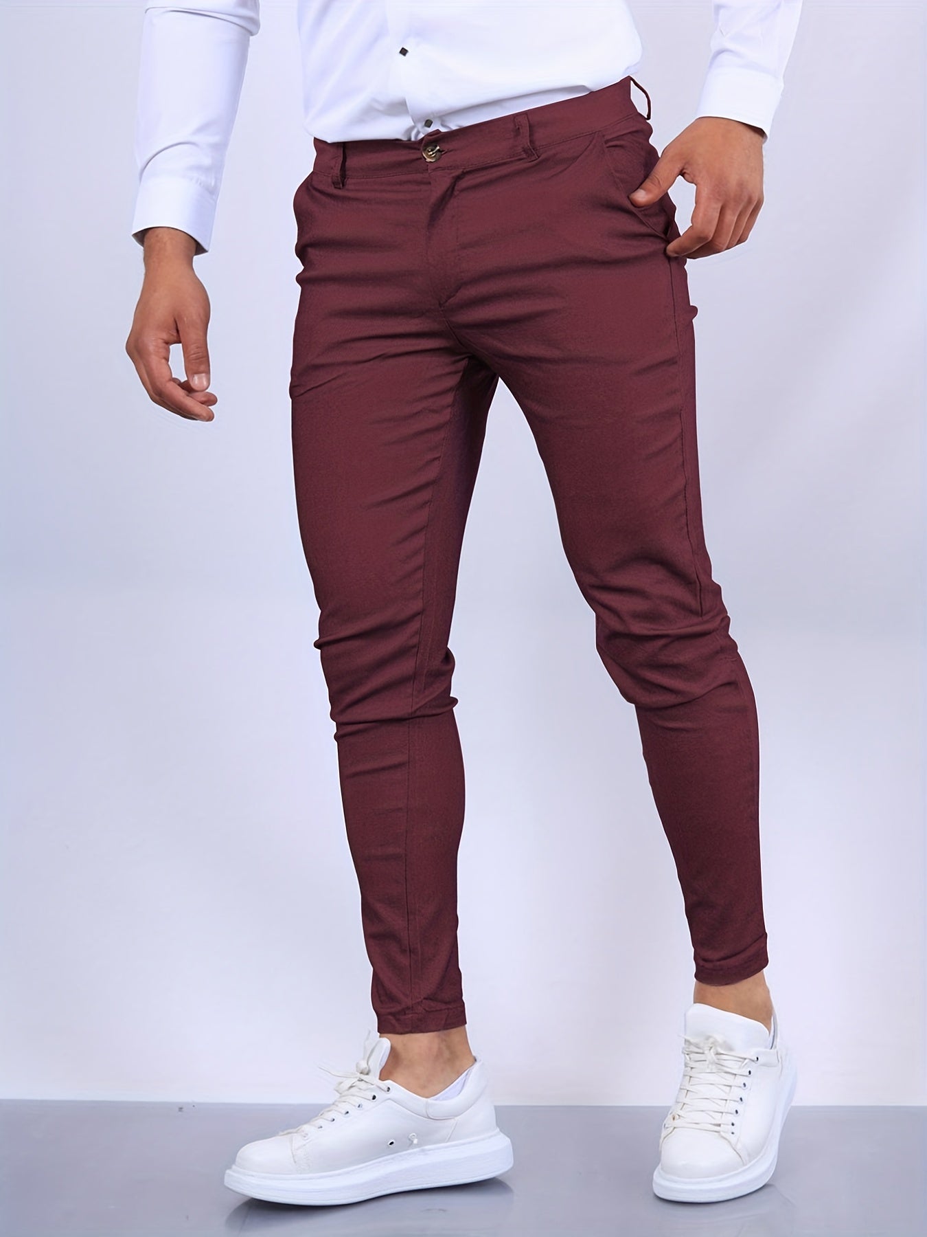 Slim-Fit Chino Heren - Modern en Comfortabel