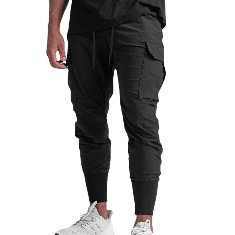 Heren Cargo Joggingbroek – Comfortabele Broek met Zakken en Tapered Fit