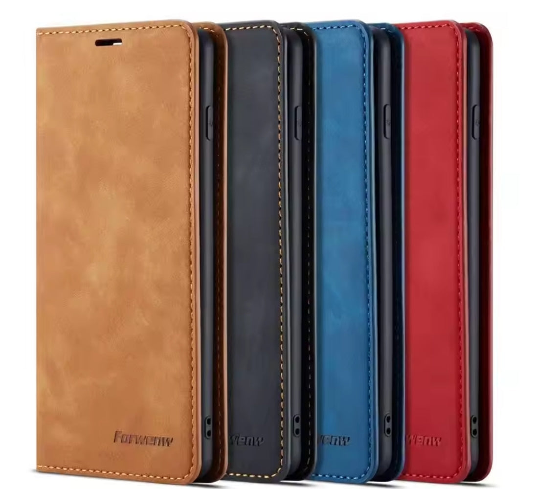 Wallet Telefoonhoes met Kaartvakken & Magneetfunctie – Bookcase Cover