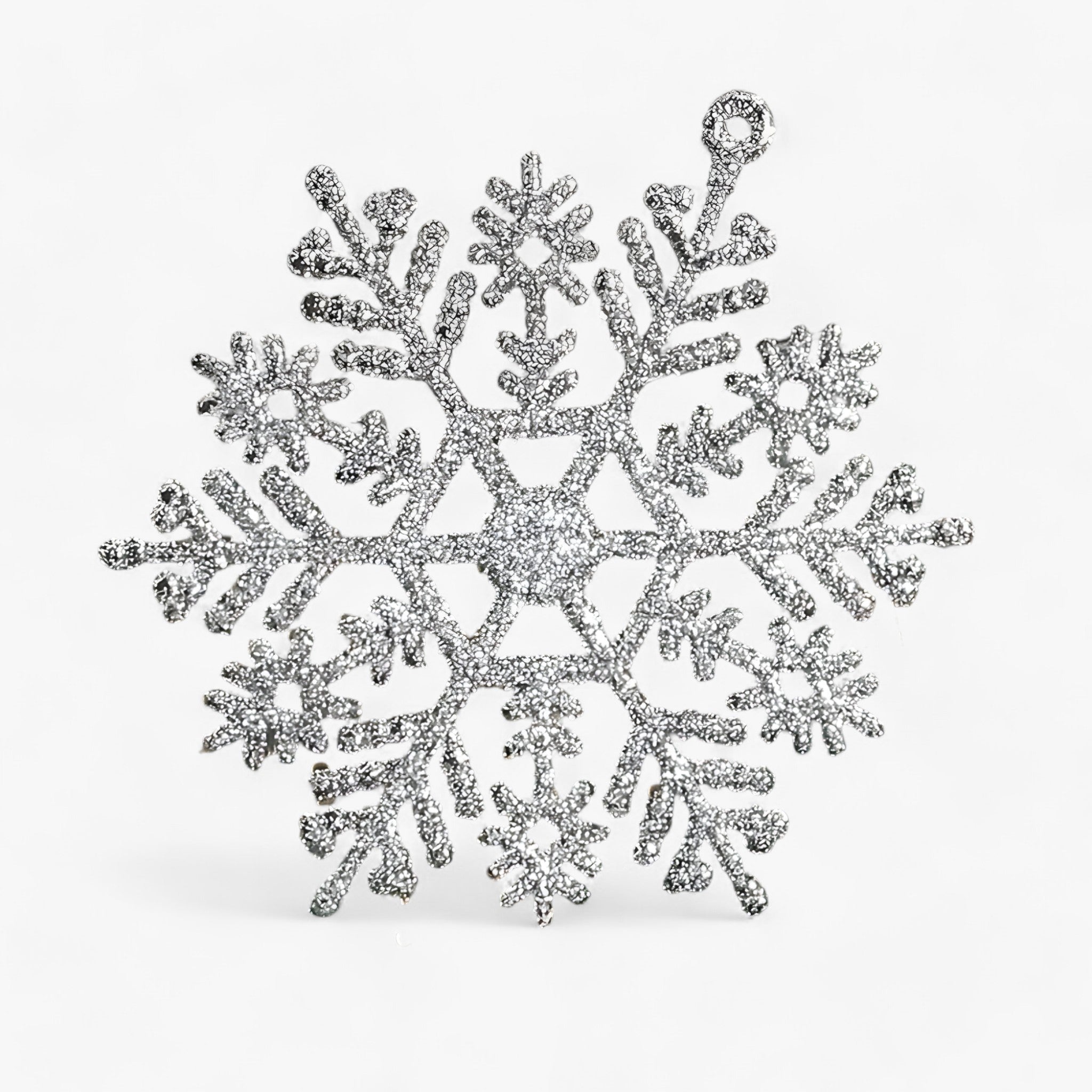 Decoratieve Sneeuwvlok Ornamenten – Winterse Hangdecoratie Set
