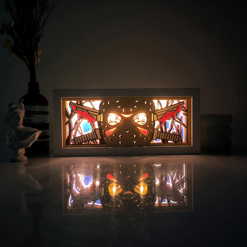 3D LED Nachtlampje met Afstandsbediening - One Piece Decoratie-mezamstore.nl
