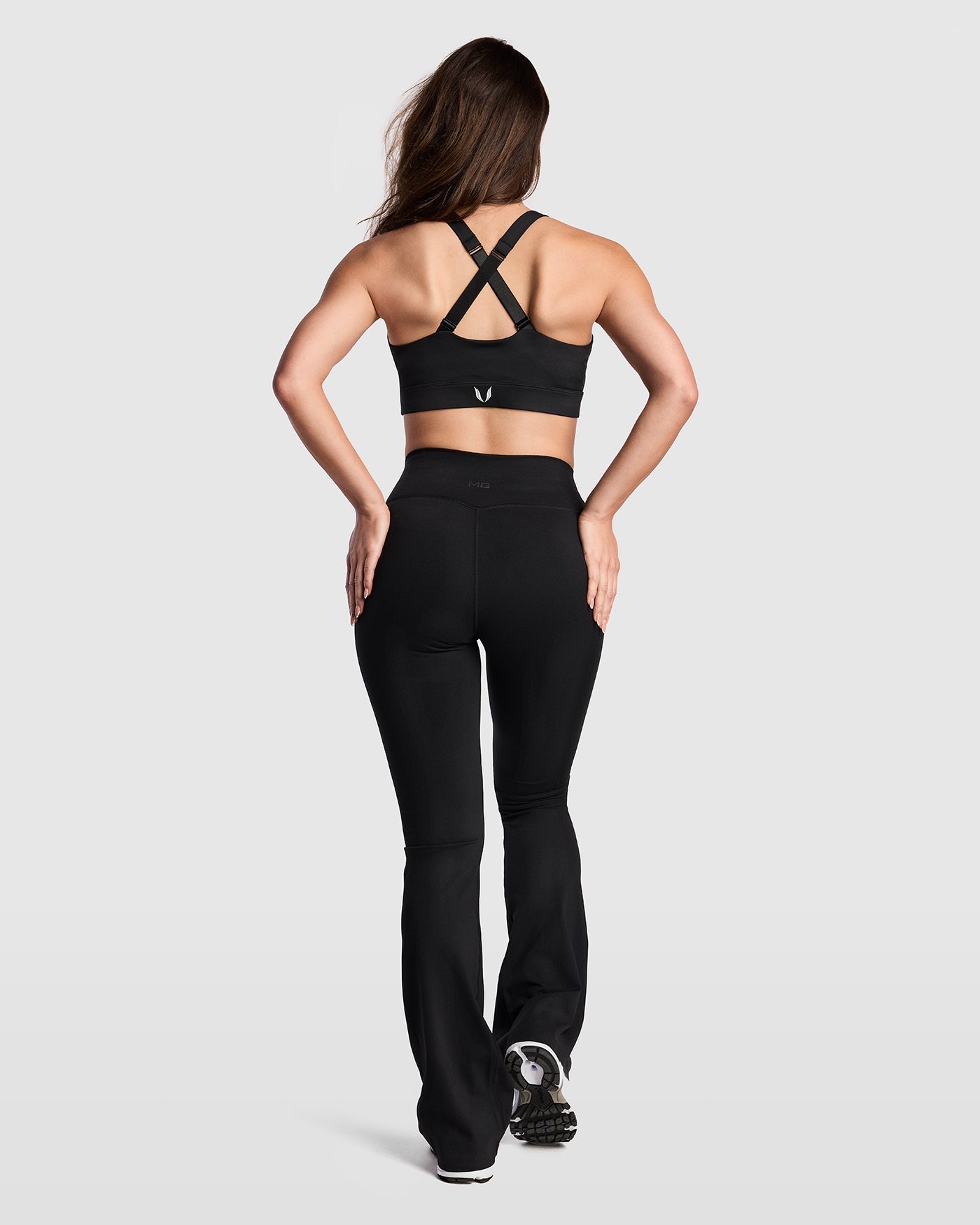 Dames Flared Sportlegging – Comfortabele Fitness & Yoga Broek