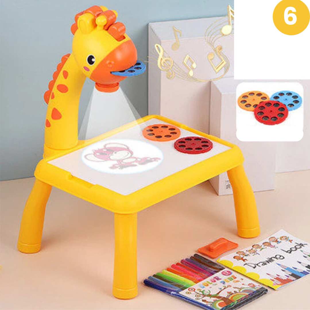 Kreatieve Projektietafel voor Kinderen - Ontdek de Kunst!-mezamstore.nl