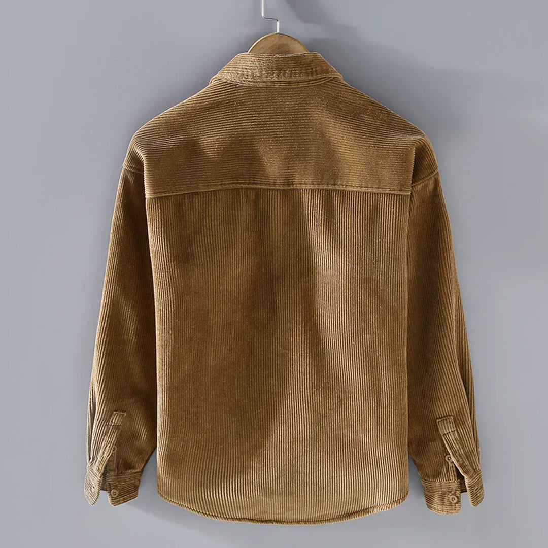 Gewatteerd Overhemd Heren met Fleece Voering