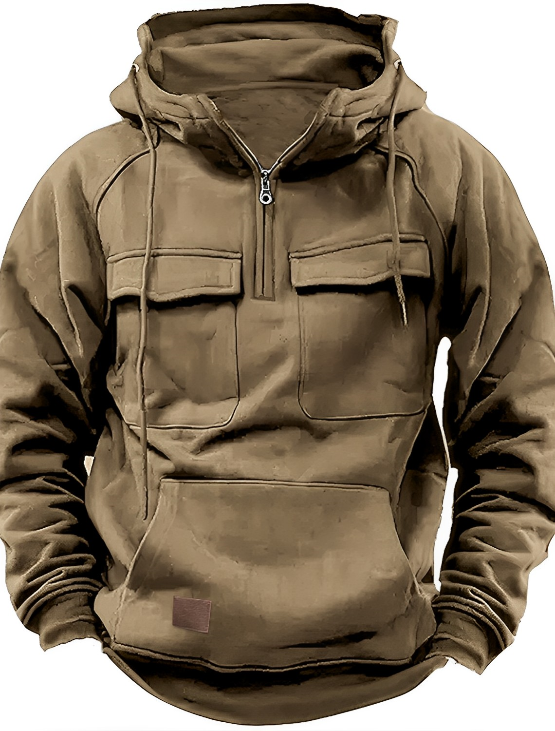 Tactische Hoodie voor Heren - Comfortabele Streetwear-mezamstore.nl