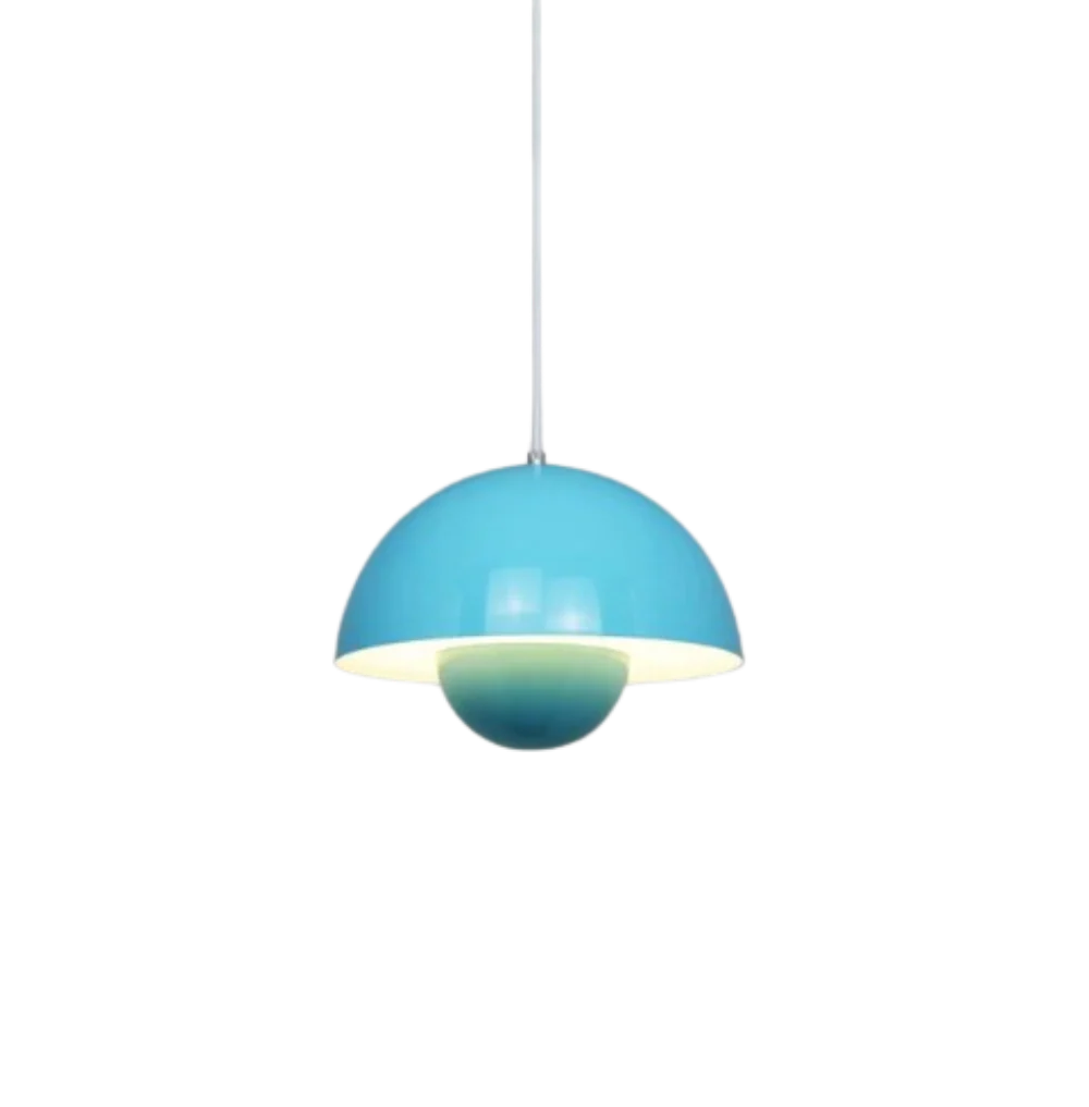 Moderne Halfronde Hanglamp – Kleurrijke Designlamp voor Woonkamer & Eetkamer