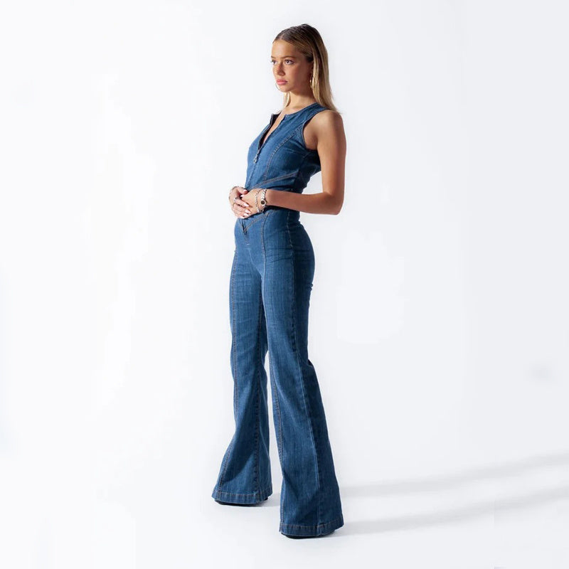 Denim Jumpsuit Dames - Stijlvol en Comfortabel