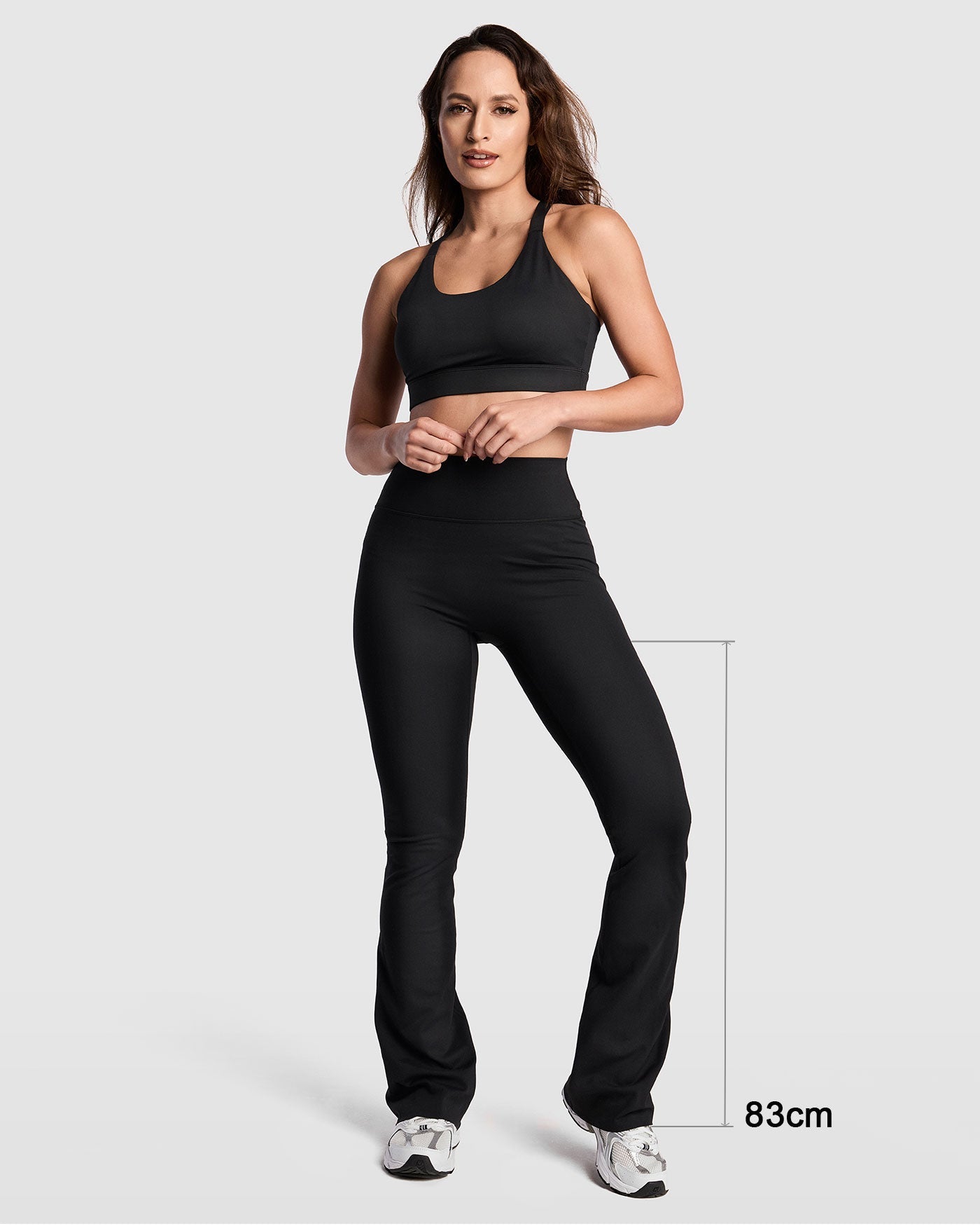 Dames Flared Sportlegging – Comfortabele Fitness & Yoga Broek