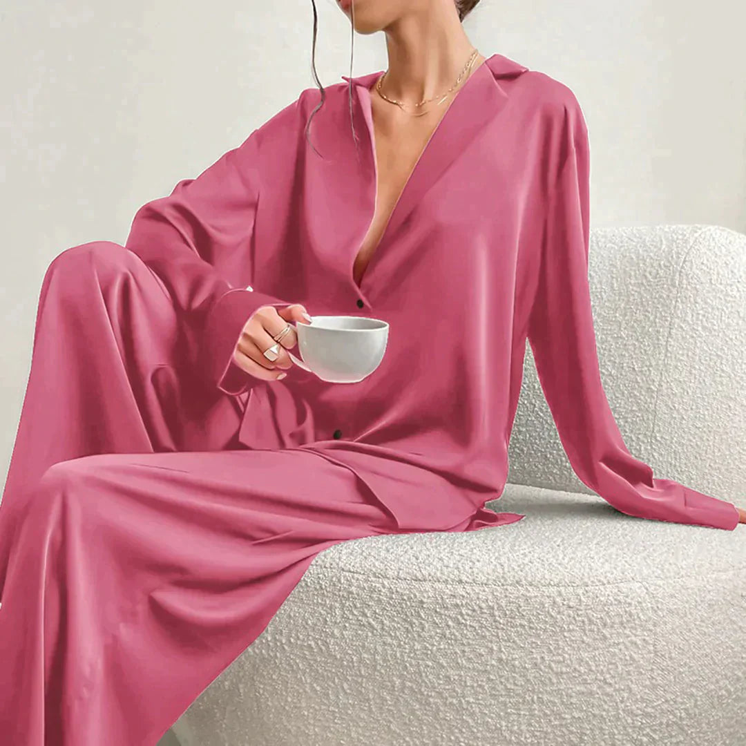 Comfortabele Pyjama Set - Luxe Dames Nachtkleding 2024