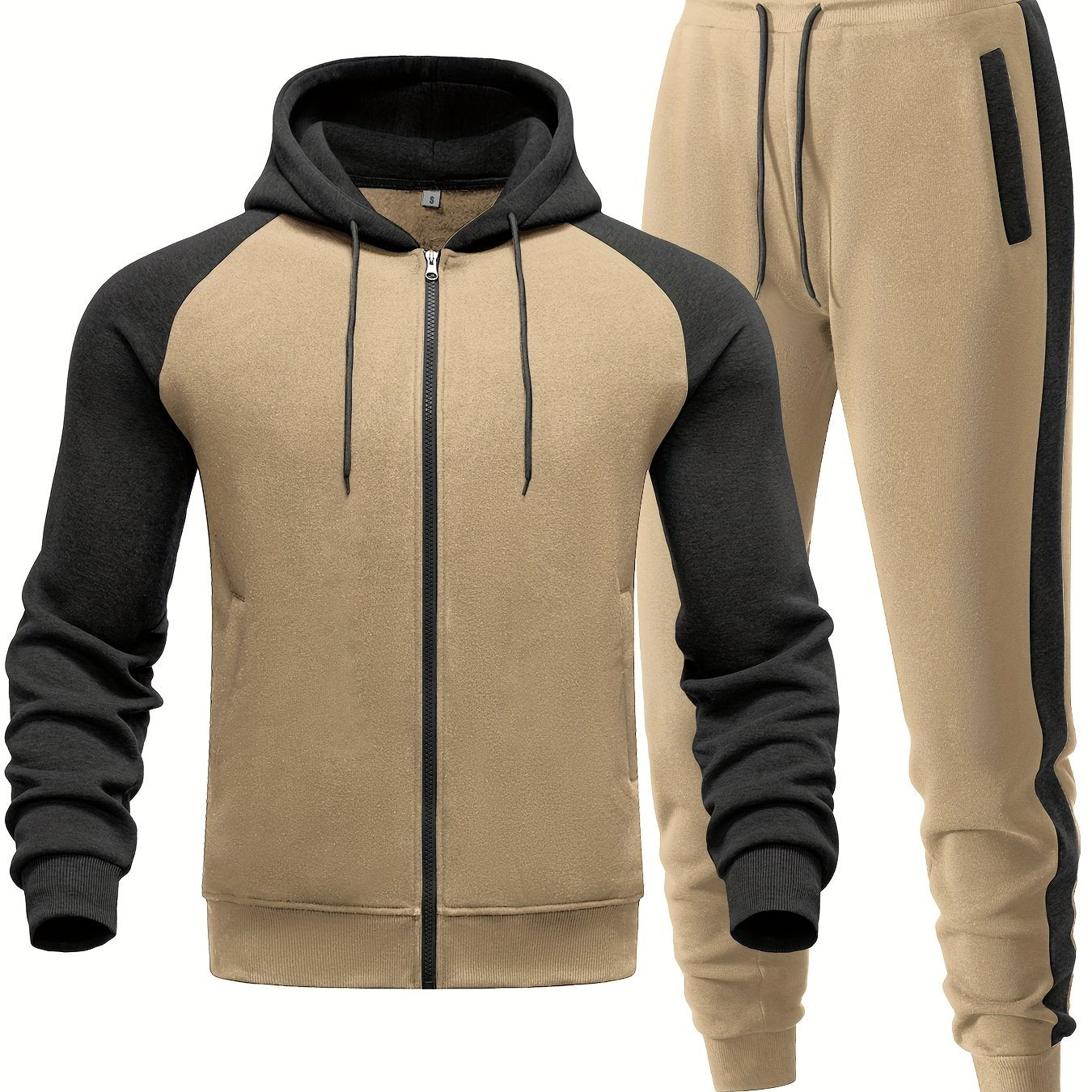 Heren Trainingspak Set – Comfortabele Hoodie & Joggingbroek
