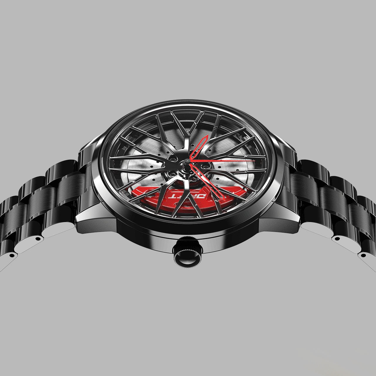 Sportief Herenhorloge met Velgdesign – Uniek & Stijlvol Ontwerp