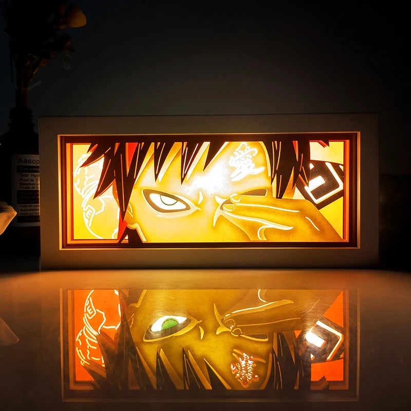 3D LED Nachtlampje met Afstandsbediening - One Piece Decoratie-mezamstore.nl