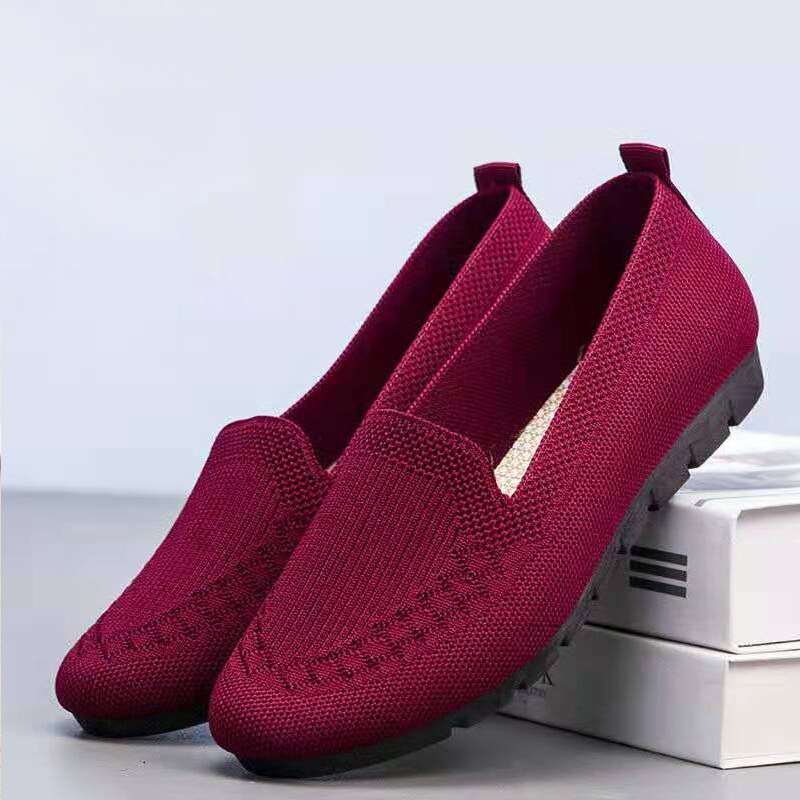 Dames Lichtgewicht Comfort Loafers – Flexibel & Ademend Design