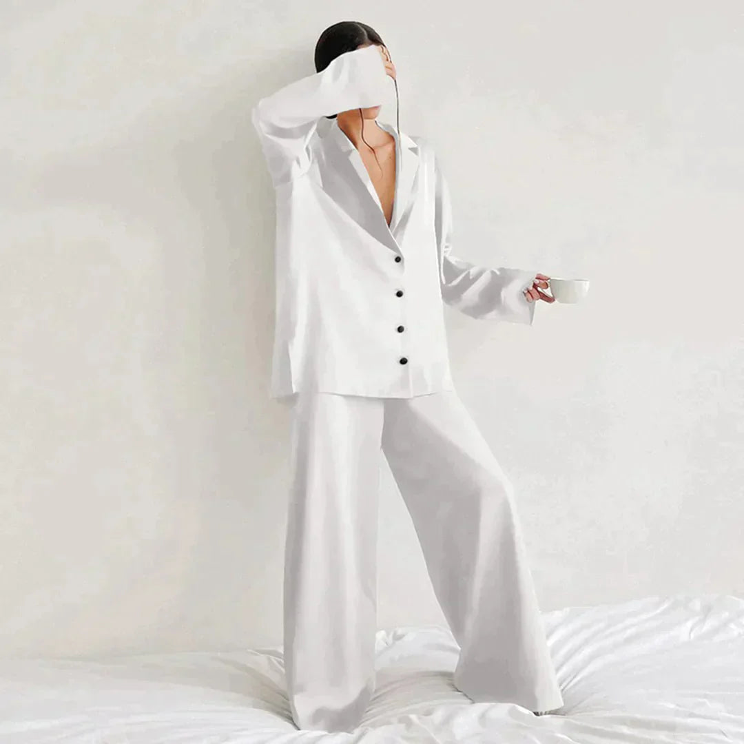 Comfortabele Pyjama Set - Luxe Dames Nachtkleding 2024