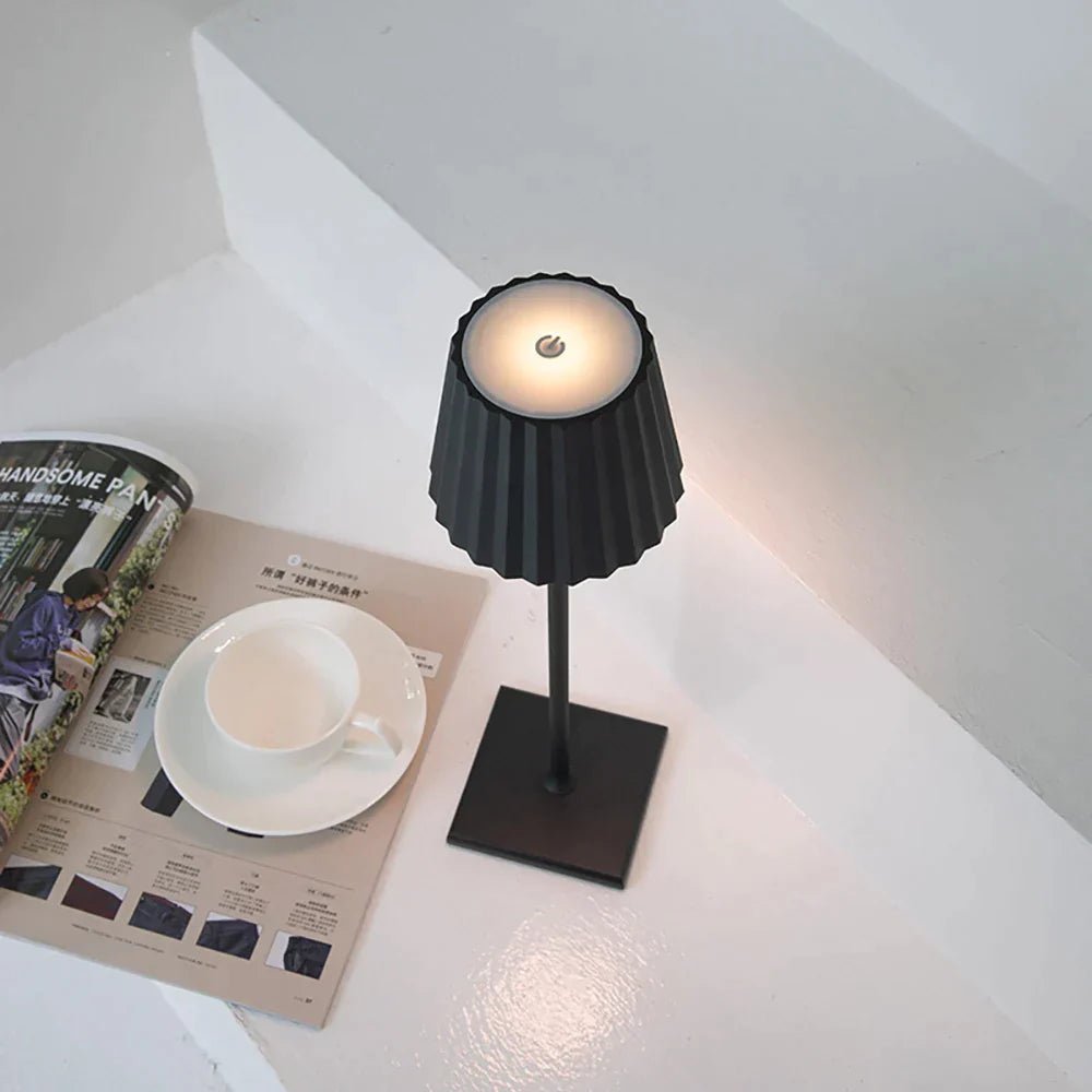 Draadloze Tafellamp met Warm Licht en Oplaadbare Accu