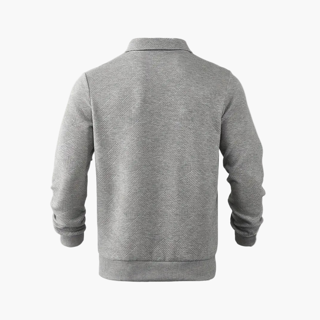 Heren Polotrui met Ritssluiting – Klassiek & Comfortabel Ontwerp