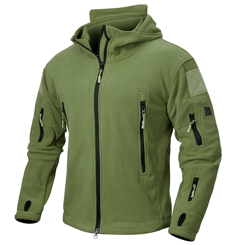 Tactische Fleece Kapuzenjacke voor Winter - Warm en Functioneel-mezamstore.nl
