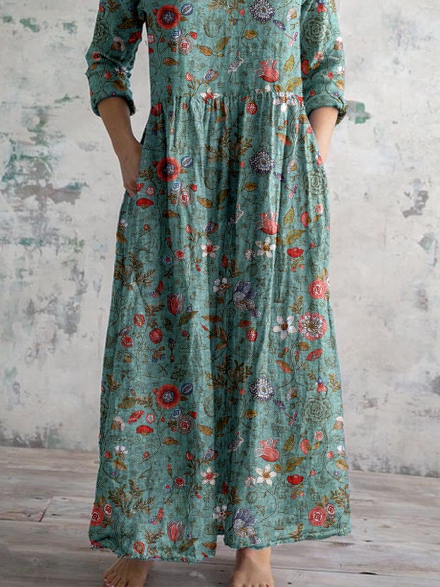 Zomerjurk Print Luchtig Comfortabele Pasvorm Dames Casual