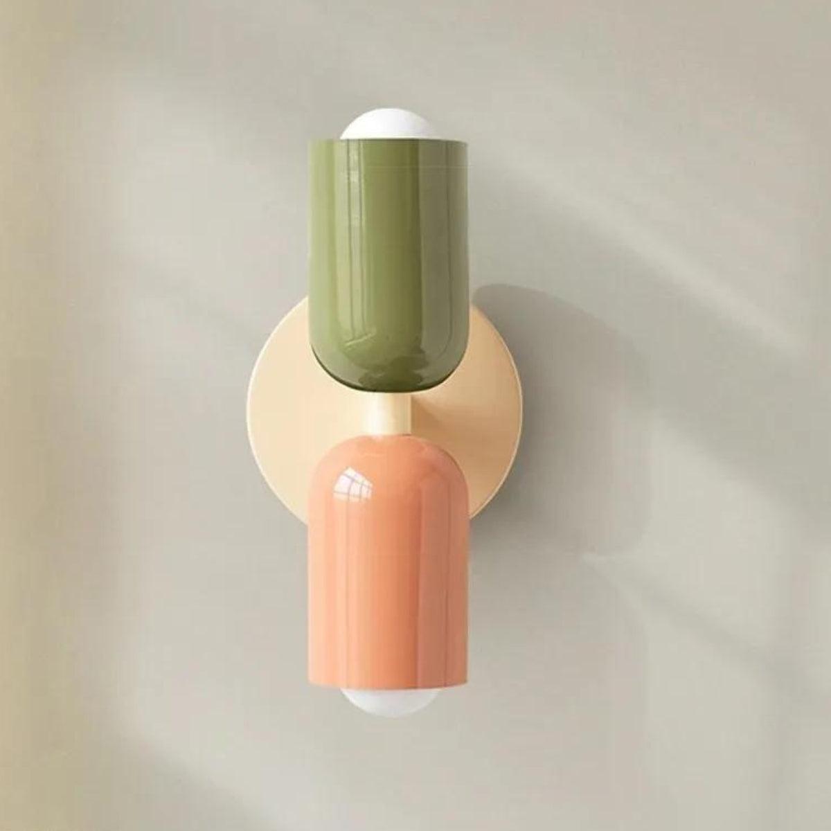 Dubbele Wandlamp in Scandinavische Stijl Glas