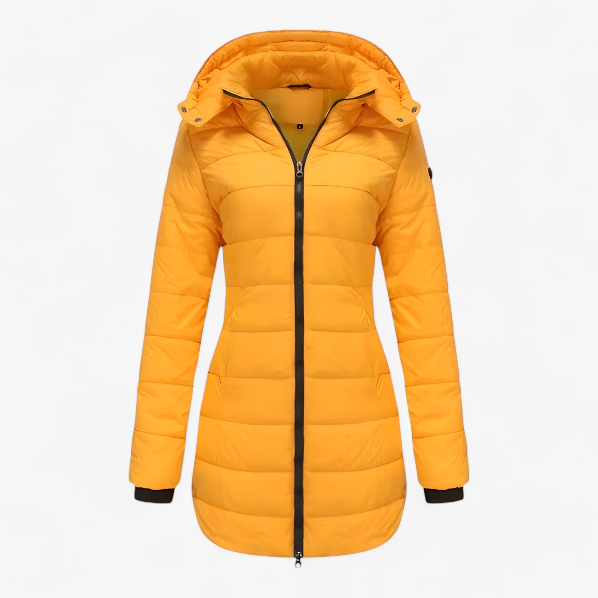 Dames Pufferjas – Lichtgewicht Gewatteerde Winterjas met Capuchon