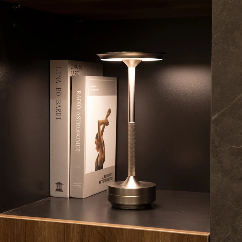 Draadloze Oplaadbare Stijlvolle Touchlamp voor Sfeerverlichting