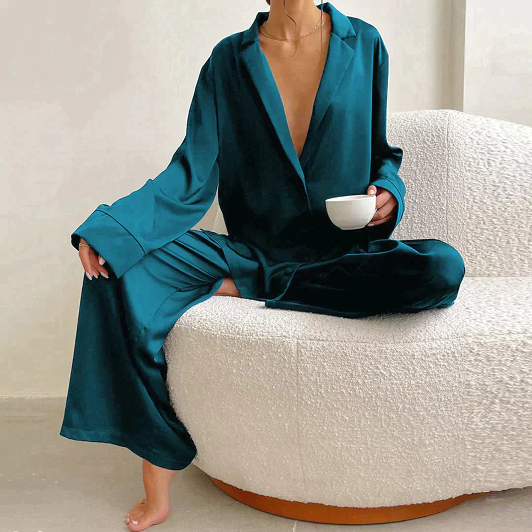 Comfortabele Pyjama Set - Luxe Dames Nachtkleding 2024