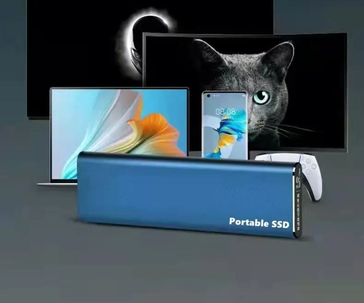 ortable SSD Externe Opslag – Compacte USB-Drive voor Laptop & PC