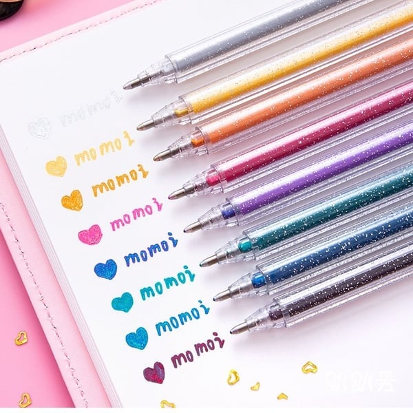 Kleurstiften Set met Glanseffect voor Tekenen & Handlettering