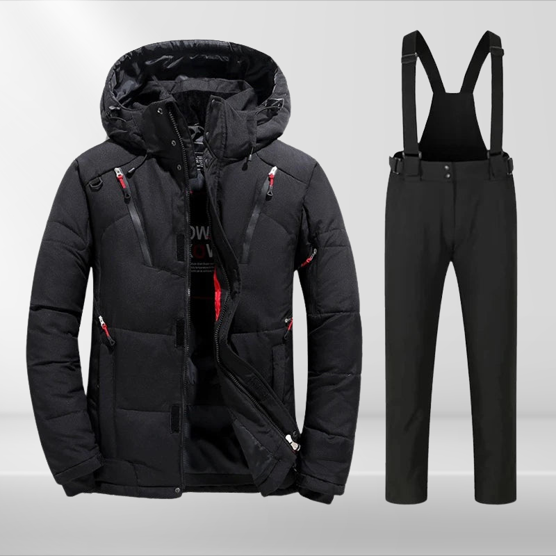 Heren Ski- en Winterset – Waterdichte Jas & Broek voor Koude Dagen
