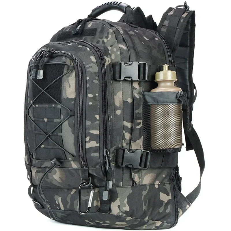 Militaire Tactische Rugzak 60L – Duurzaam Nylon, Outdoor & Survival Unisex