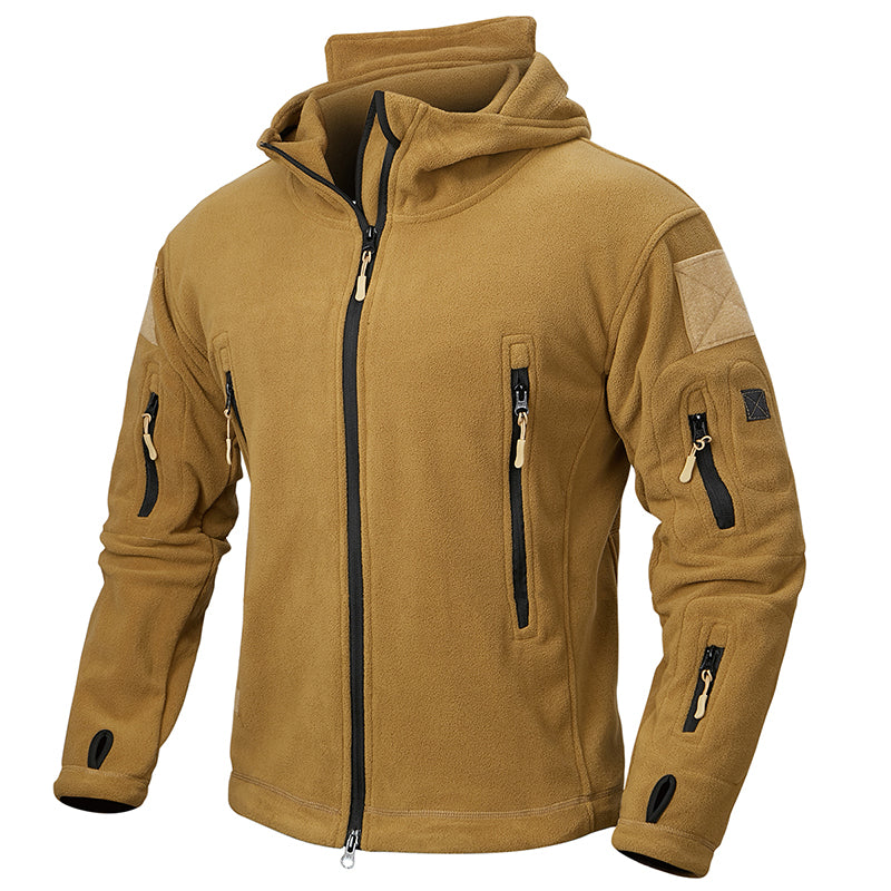 Tactische Fleece Kapuzenjacke voor Winter - Warm en Functioneel-mezamstore.nl